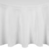 Mitre Essentials Occasions rond tafelkleed wit 280cm