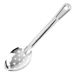 Nisbets Essentials geperforeerde RVS serveerlepel 28cm