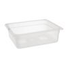 Nisbets Essentials polypropyleen 1/2 gastronorm bak zonder deksel 10cm Nisbets Essentials polypropyleen 1/2 gastronorm bak zonder deksel 10cm