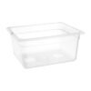 Nisbets Essentials polypropyleen 1/2 gastronorm bak zonder deksel 15cm