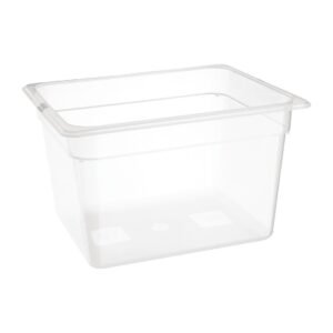 Nisbets Essentials polypropyleen 1/2 gastronorm bak zonder deksel 20cm