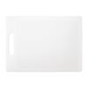 Nisbets Essentials polypropyleen snijplank wit 340 x 255 x 7mm