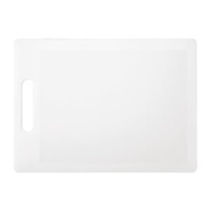 Nisbets Essentials polypropyleen snijplank wit 340 x 255 x 7mm
