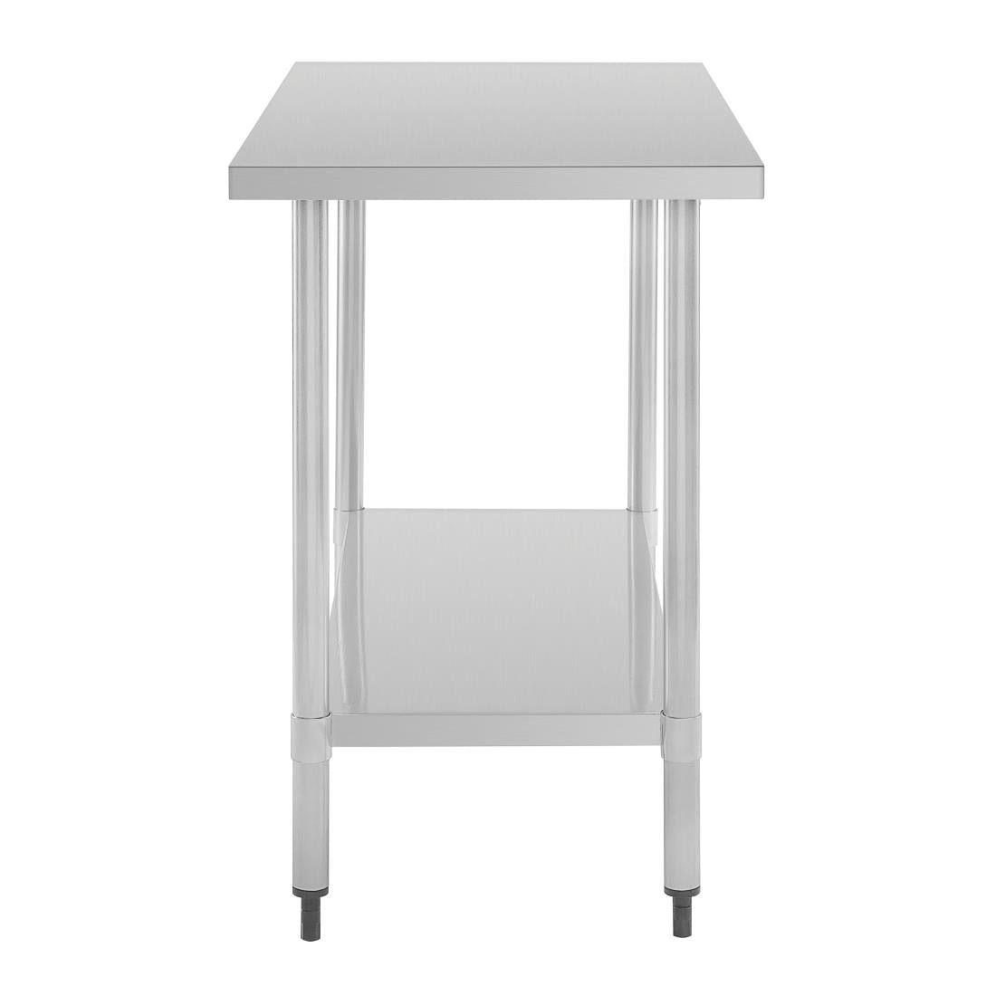 nisbets essentials rvs werktafel 800 x 600mm Nisbets Essentials RVS werktafel 800 x 600mm