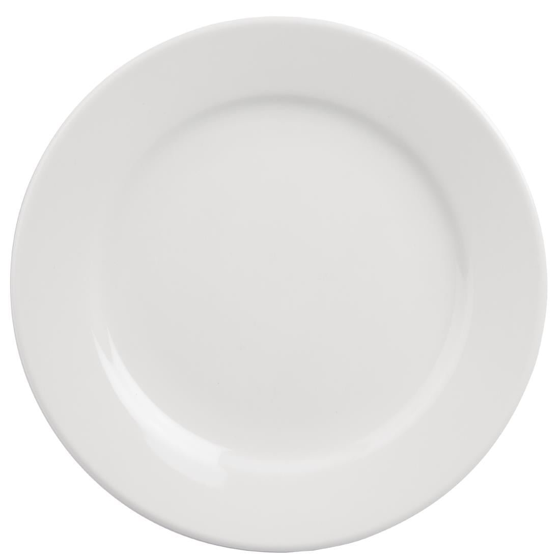olympia athena borden met brede rand 16,5cm (12 stuks) Olympia Athena Borden Met Brede Rand 16,5cm (12 Stuks)