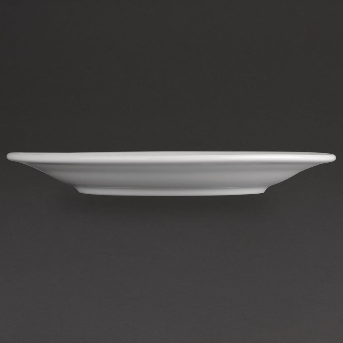 olympia athena borden met brede rand 16,5cm (12 stuks) Olympia Athena Borden Met Brede Rand 16,5cm (12 Stuks)