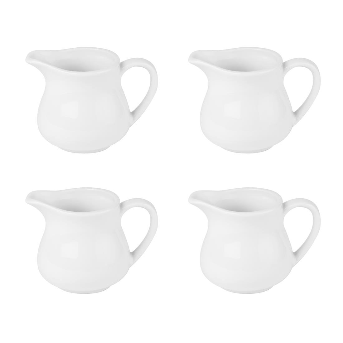 olympia athena melkkannetje 17cl (4 stuks) Olympia Athena melkkannetje 17cl (4 stuks)