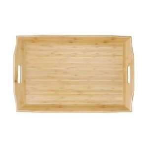 Olympia bamboo dienblad 7,6x58,4x38cm