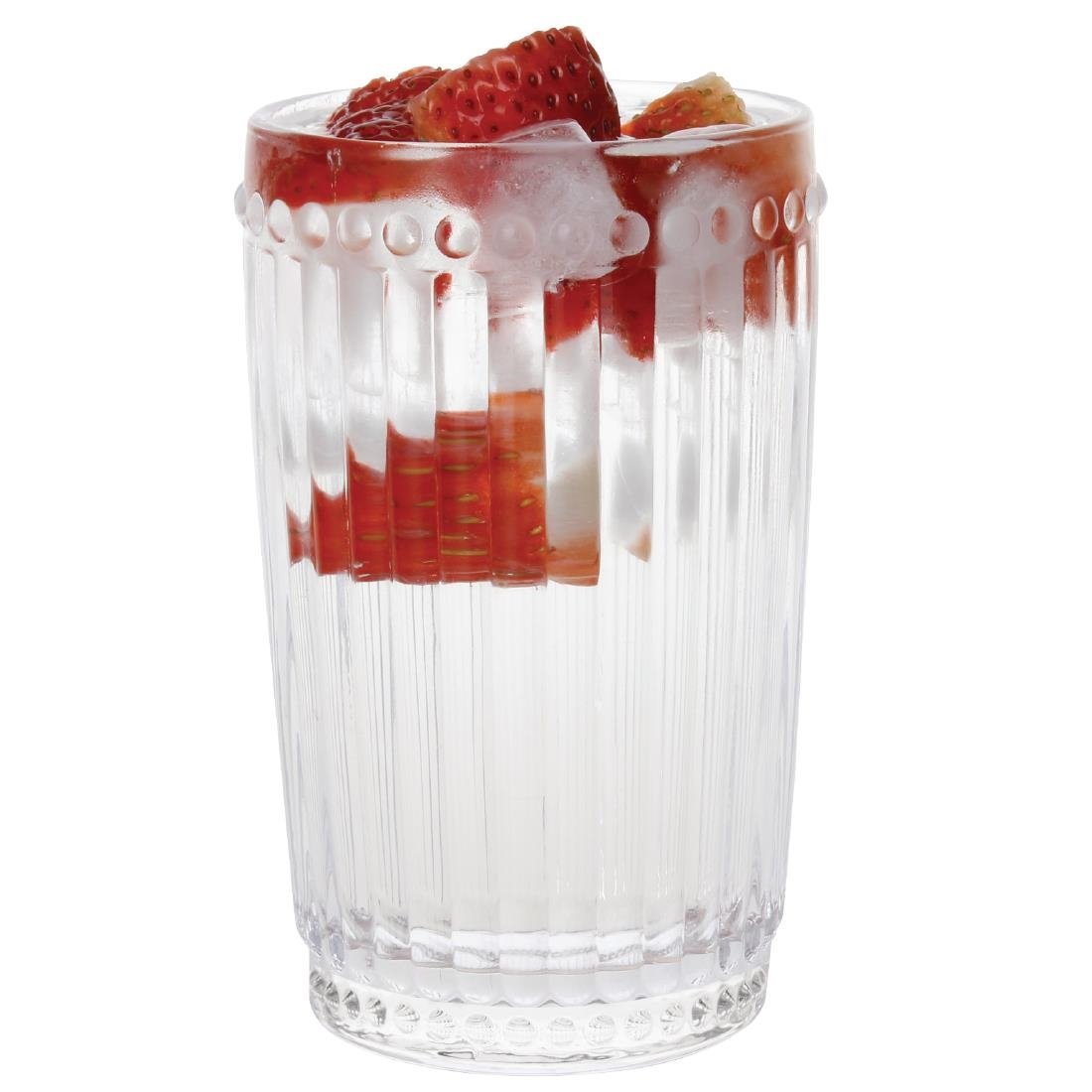 olympia baroque tumblers 395ml (6 stuks) Olympia Baroque Tumblers 395ml (6 Stuks)