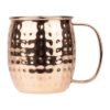 Olympia Barware Gehamerd RVS Koper Gecoate Mokken 440ml