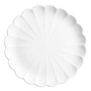 Olympia Bloom Geschulpte Borden Wit 276mm (4 stuks)