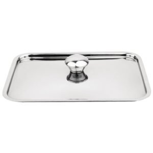 Olympia deksel voor mini RVS braadpan