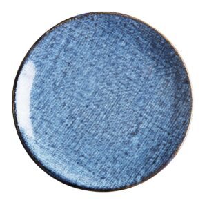 Olympia Denim Blue Coupe Borden 180mm (6 Stuks)
