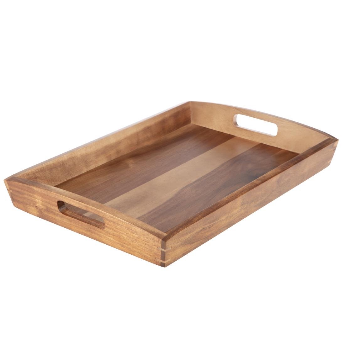 olympia dienblad acaciahout 51x35cm Olympia dienblad acaciahout 51x35cm