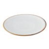 Olympia Drift Grijze Effen Coupe Borden 180mm (6 Stuks)