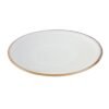 Olympia Drift Grijze Effen Coupe Borden 230mm (6 Stuks)