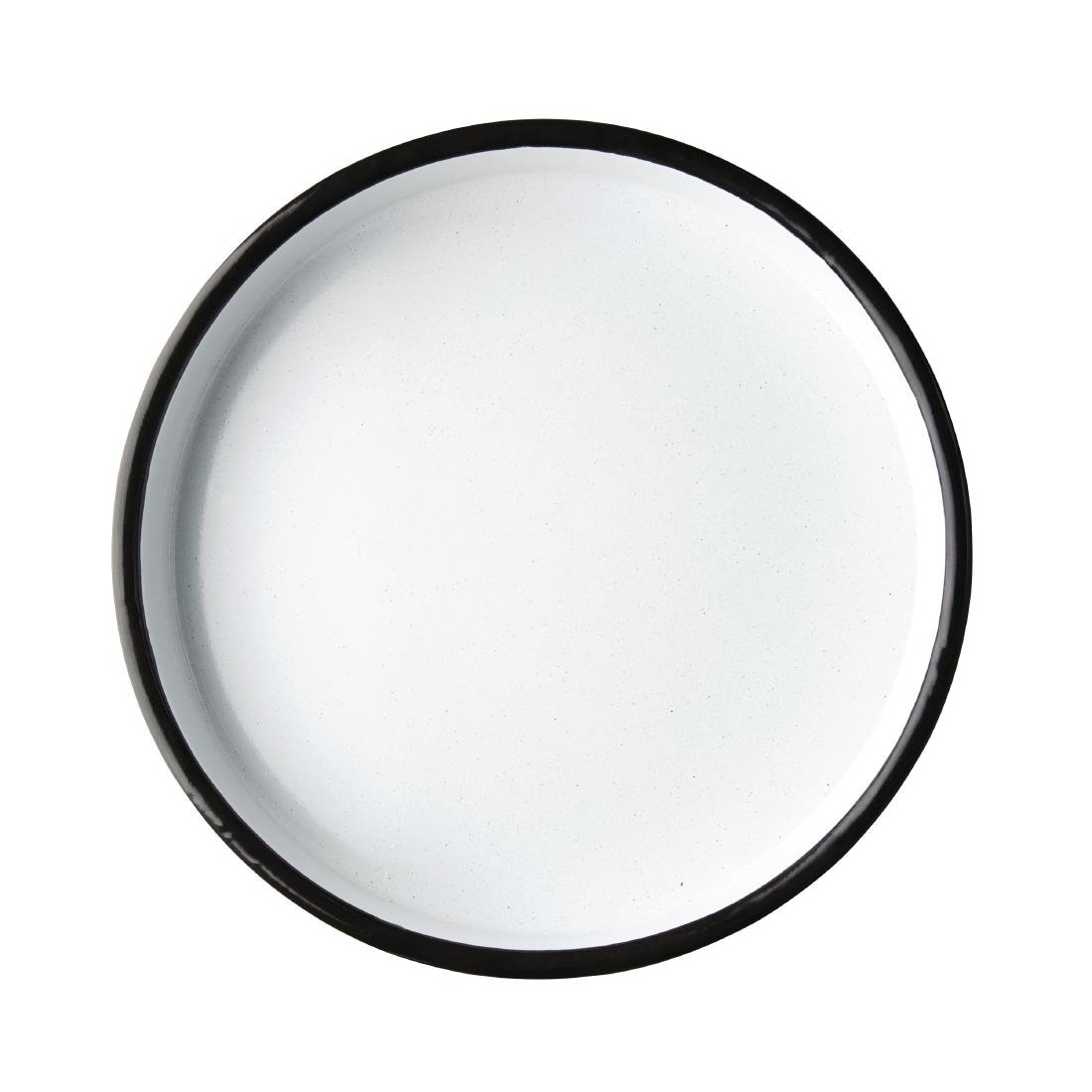 olympia geëmailleerd stalen dienblad rond 32cm Olympia Geëmailleerd Stalen Dienblad Rond 32cm