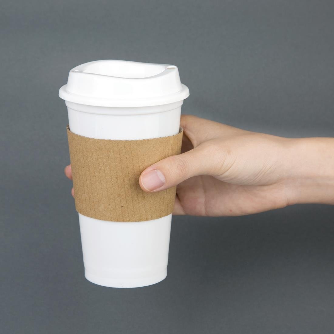 olympia herbruikbare koffiebeker 450ml (25 stuks) Olympia herbruikbare koffiebeker 450ml (25 stuks)