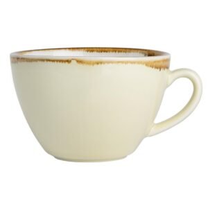 Olympia Kiln cappuccinokopjes zandsteen 34cl (6 stuks)