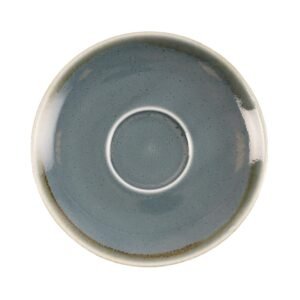 Olympia Kiln Cappuccinoschotels Blauw 14cm (6 Stuks)