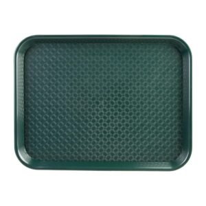 Olympia Kristallon polypropyleen dienblad groen 45 x 35cm