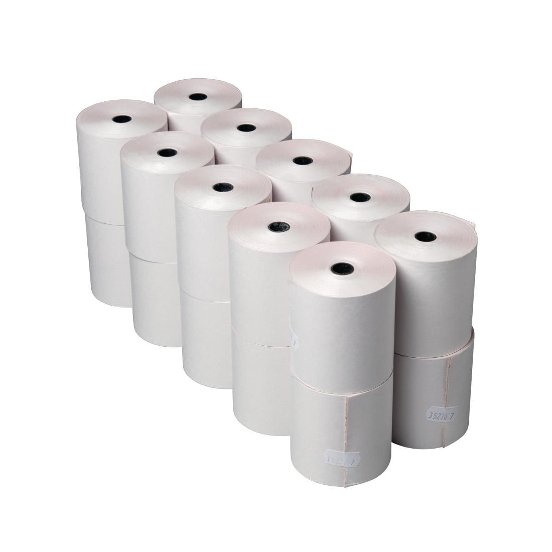 olympia printerrol 3 laags wit/roze/geel 75 x 70mm (20 stuks) Olympia Printerrol 3-Laags Wit/Roze/Geel 75 x 70mm (20 stuks)