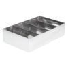 Olympia RVS bestekbak 41,5(H) x 25,5(W) x 10,5(D)cm