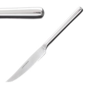 Olympia RVS steak- en pizzamessen (12 stuks)