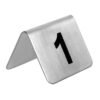 Olympia RVS tafelnummers 1-10 (10 stuks)