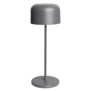 Olympia Siena Tafellamp Ronde Koepel Grijs 300mm