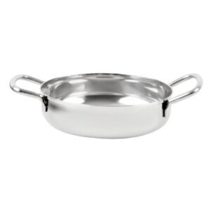 Olympia Tafel Presentatie Dubbel Handvat Schaal Roestvrij Staal 125mm