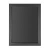 Olympia wandplaat zwart houten frame 450x600mm