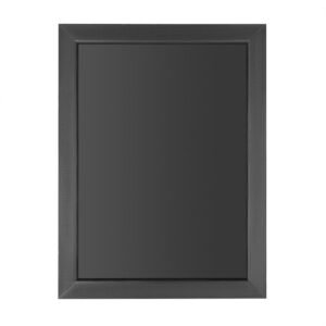 Olympia wandplaat zwart houten frame 450x600mm