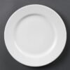 Olympia Whiteware Borden Met Brede Rand 31cm (6 Stuks)