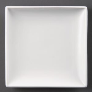 Olympia Whiteware Vierkante Borden 24cm (12 Stuks)