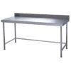 Parry volledig gelaste roestvrijstalen wandtafel 1800x600 mm