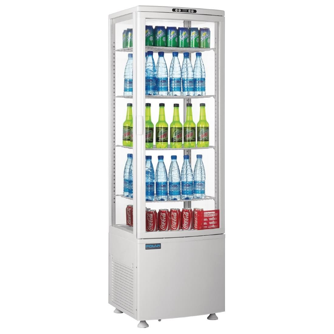 polar c serie energiezuinige koelkast met gebogen deur wit 235ltr Polar C-Serie Energiezuinige Koelkast Met Gebogen Deur Wit 235Ltr