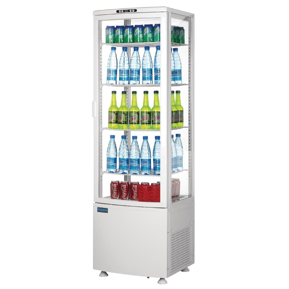 polar c serie energiezuinige koelkast met gebogen deur wit 235ltr Polar C-Serie Energiezuinige Koelkast Met Gebogen Deur Wit 235Ltr