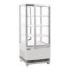Polar C-Series Energie-Efficiënte Koelkast Met Gebogen Deur Wit 86Ltr