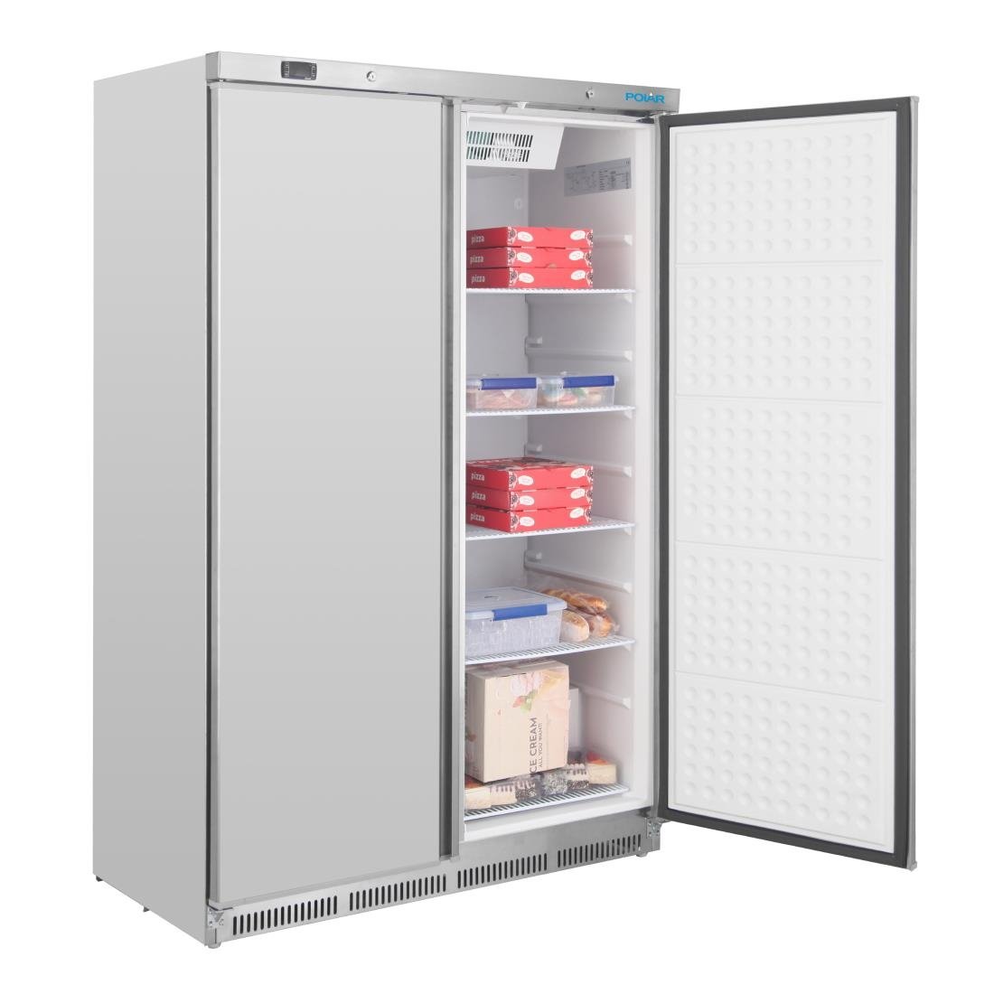 polar c series vriezer met dubbele deur roestvrij staal Polar C-Series Vriezer Met Dubbele Deur Roestvrij Staal