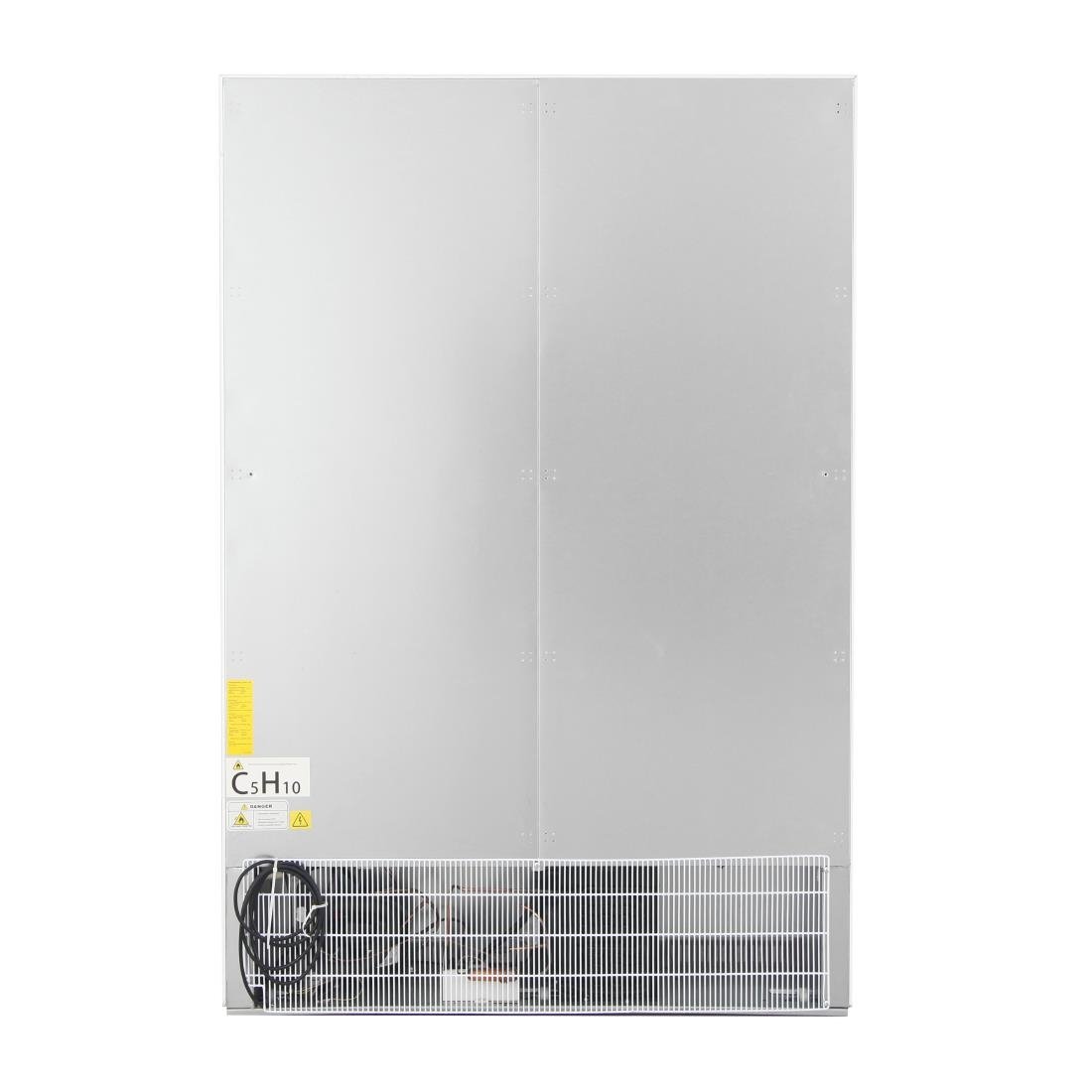 polar c series vriezer met dubbele deur roestvrij staal Polar C-Series Vriezer Met Dubbele Deur Roestvrij Staal