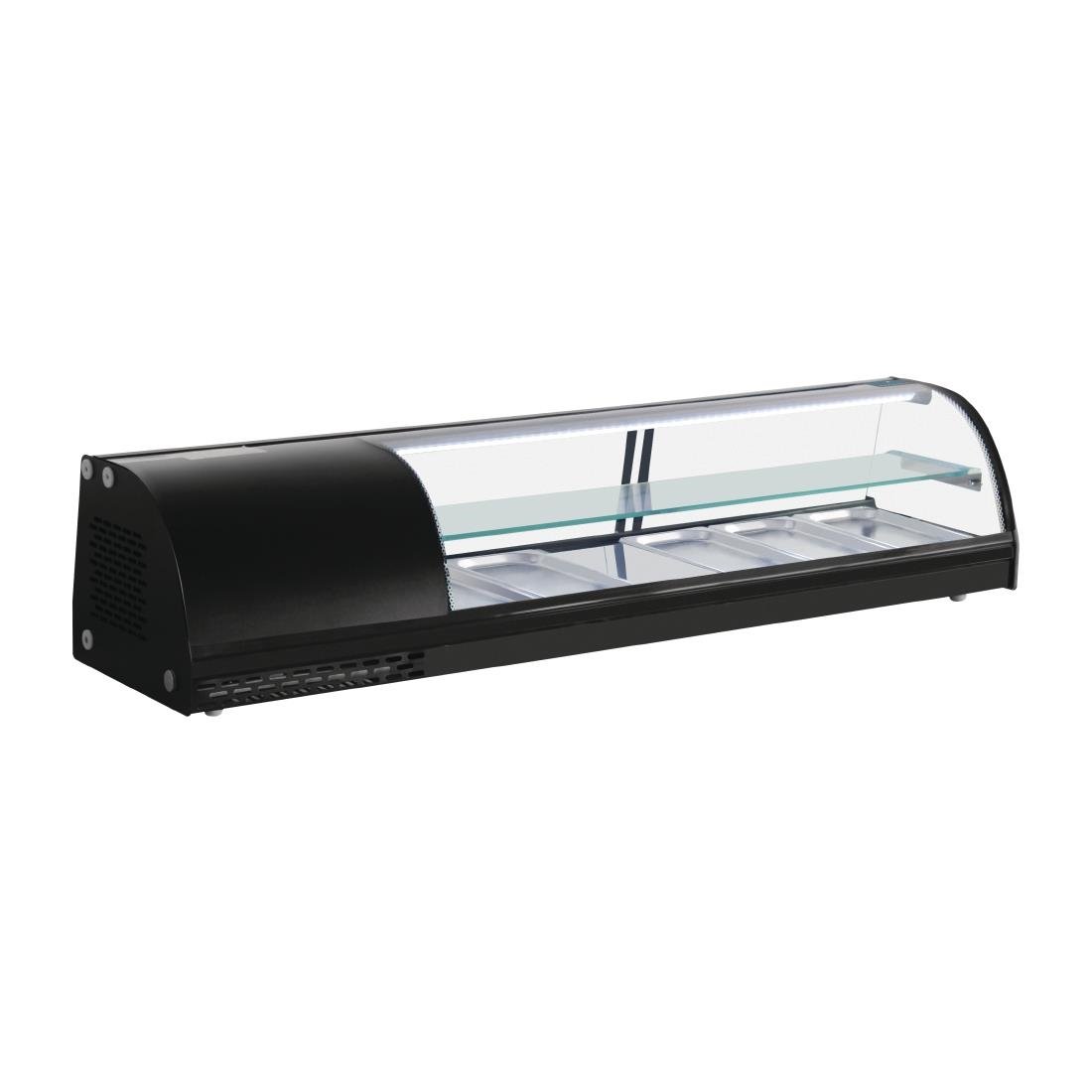 polar g serie gekoelde tapasvitrine 5xgn 1/3 Polar G-serie gekoelde tapasvitrine 5xGN 1/3