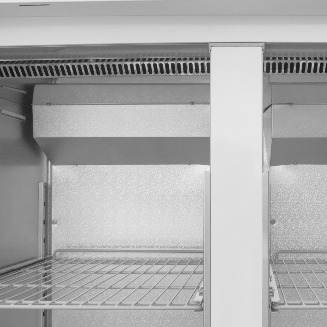 polar g serie opstaande dubbele stabiele deur gastro vriezer 1200ltr Polar G-serie opstaande dubbele stabiele deur gastro vriezer 1200ltr