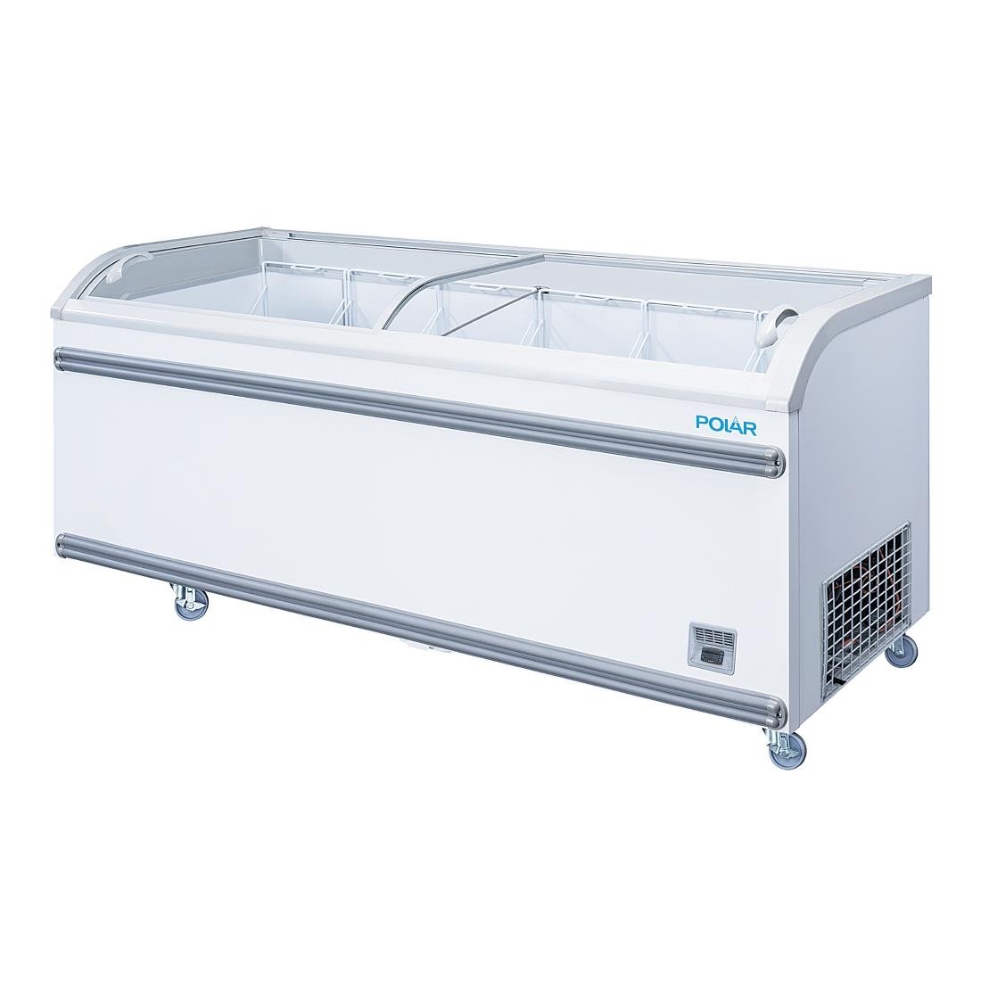polar g serie supermarkt display vriezer 700ltr Polar G-Serie Supermarkt Display Vriezer 700ltr