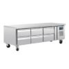 Polar GN laag model koelwerkbank 6 laden
