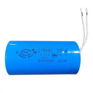 Polar motorcondensator