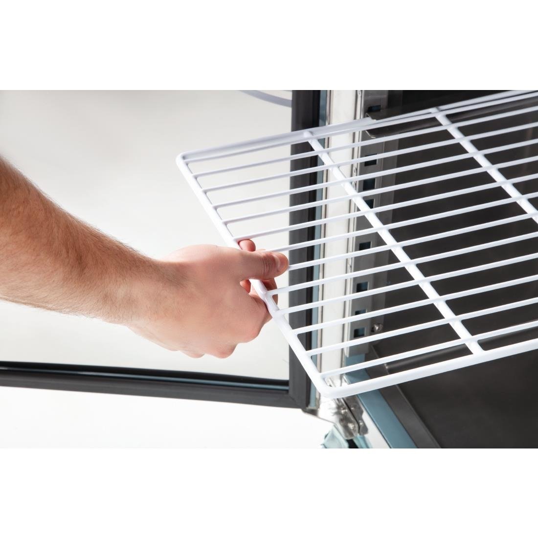 polar u serie 2 deurs koelwerkbank 282l Polar U-serie 2-deurs koelwerkbank 282L