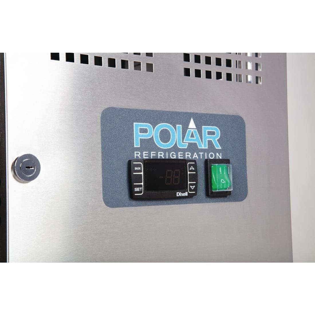 polar u serie 2 deurs koelwerkbank 282l Polar U-serie 2-deurs koelwerkbank 282L