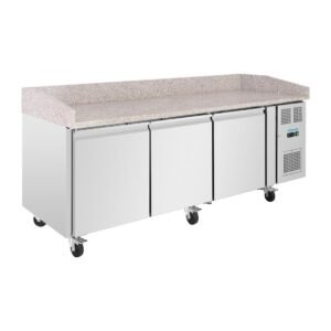 Polar U-serie Bakkerij Counter Koelkast met Granieten Blad 634Ltr
