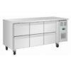Polar U-Series Gastronorm koelwerkbank met zes laden